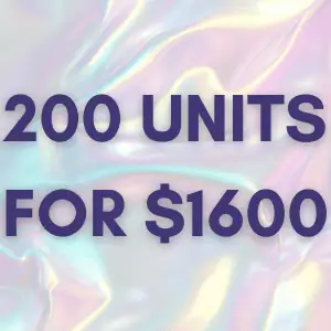 200u for 1600