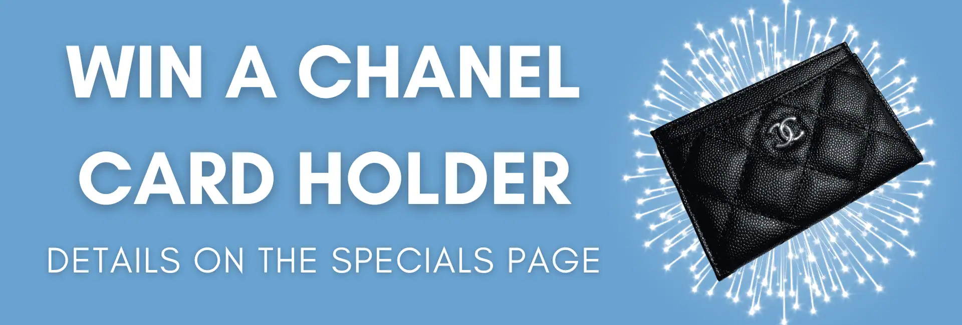 WIN A CHANEL CARD HOLDER