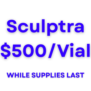 Sculptra $500/Vial (2 Vial Minimum)